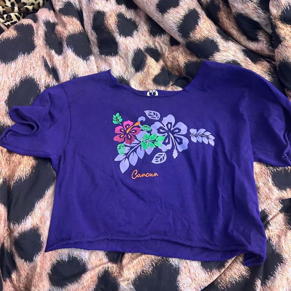 Unbranded Women's Purple T-shirt